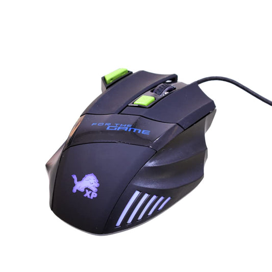 XP KX 2784 LED Optical USB (Wired) Gaming Mouse with 7 Buttons and 42000 DPI - Black