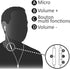Huawei Stereo Earphones with Remote and Microphone AM115 – White
