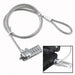 Exon X1052 4-Digit Laptop Security Lock & Cable – Anti-Theft Combination Lock - Safqqa
