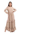 ESLA Plain Long Sleeved Long Dress - Safqqa Egypt