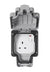 Masterseal Plus 13 amp 1-Gang Switched Socket