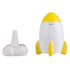 Deli School Supplies Colorful Rocket-Shaped Sharpener