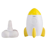 مبراة ملونة على شكل صاروخ من Deli School Supplies 