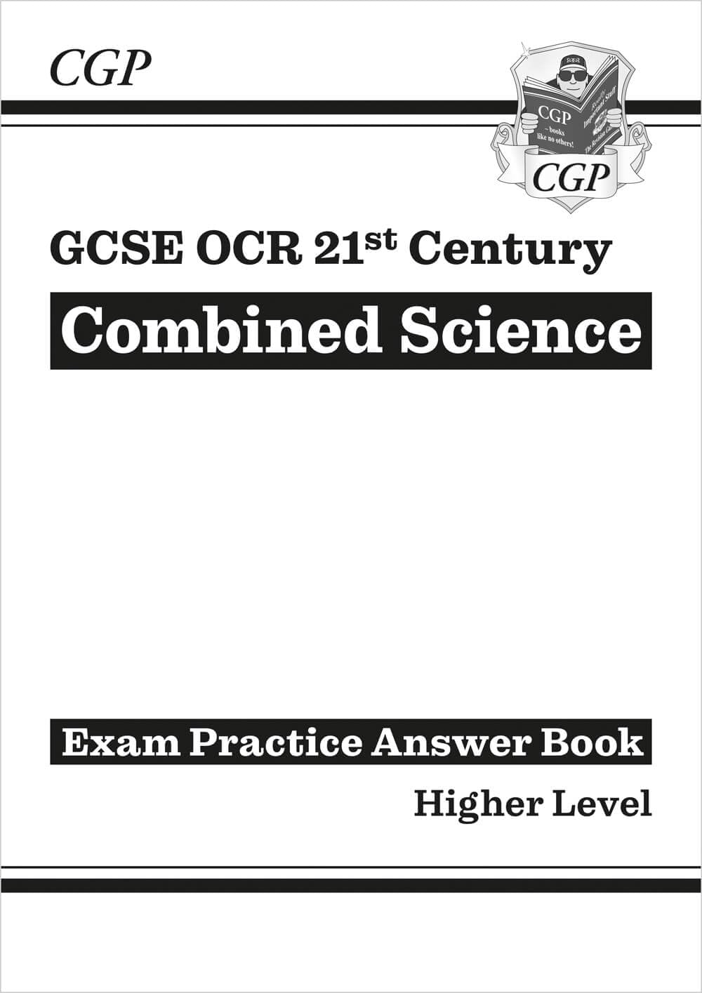 كتاب إجابات GCSE العلوم المدمجة: OCR منهج القرن الحادي والعشرين (لمذكرة التدريب على الامتحان) – المستوى المتقدم من منشورات سي جي بي (Coordination Group Publications Ltd