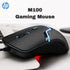 Mouse Wired Gaming Color LED Light DPI Control - Black