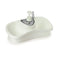 Snips Soap Storage Box for Sponges and Dispensers 26 x 11.5 x 14.5 cm -100% Recycled Plastic Made in Italy, White
