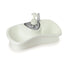 Snips Soap Storage Box for Sponges and Dispensers 26 x 11.5 x 14.5 cm -100% Recycled Plastic Made in Italy, White