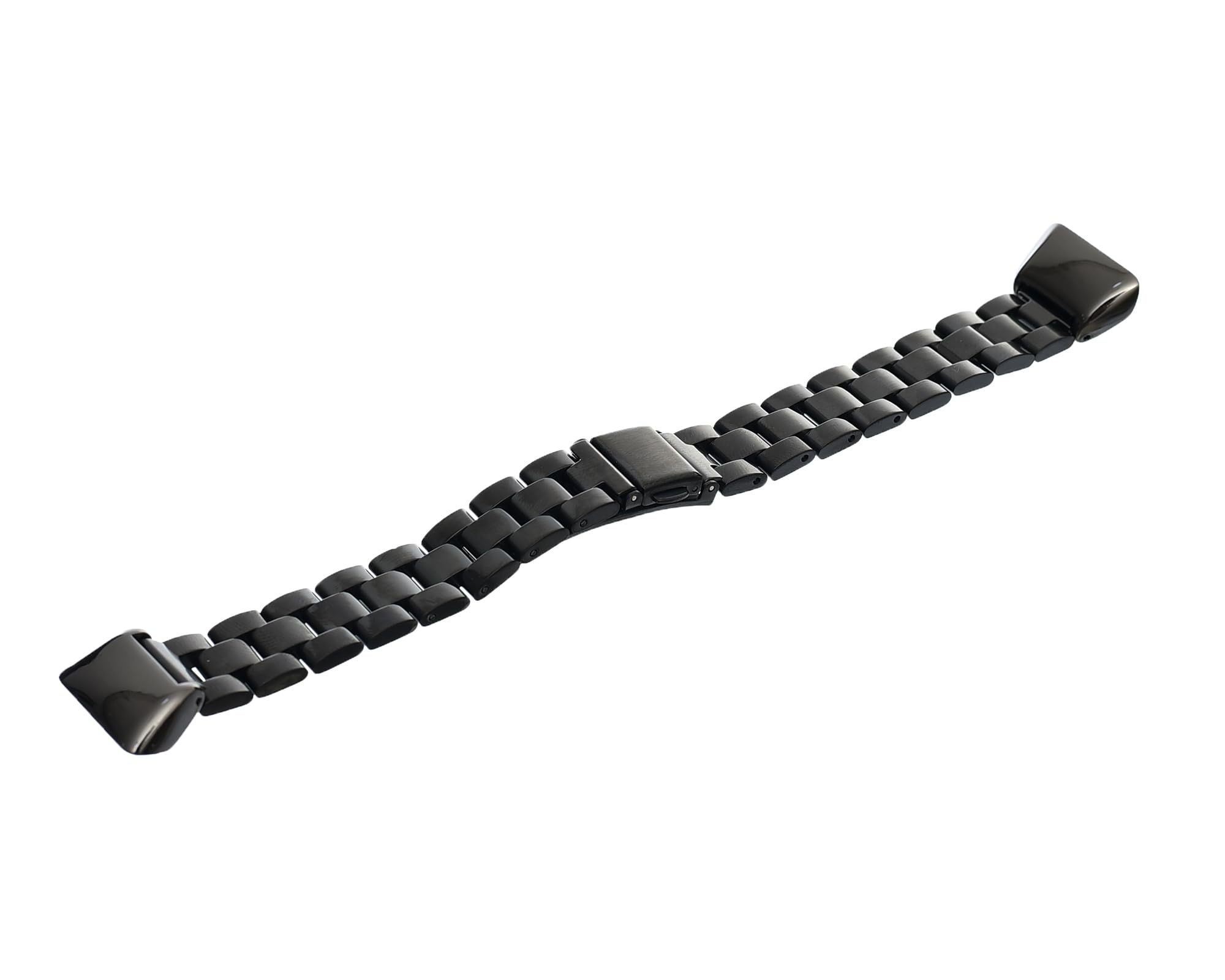 accessories shop Metal Watch Strap With Classic Design And Flexibility For Smart Watch Hon7 mm - Black
