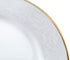 Sahara Porcelain Dinner Plate with Gold Rim – 27 cm, Shallow Design