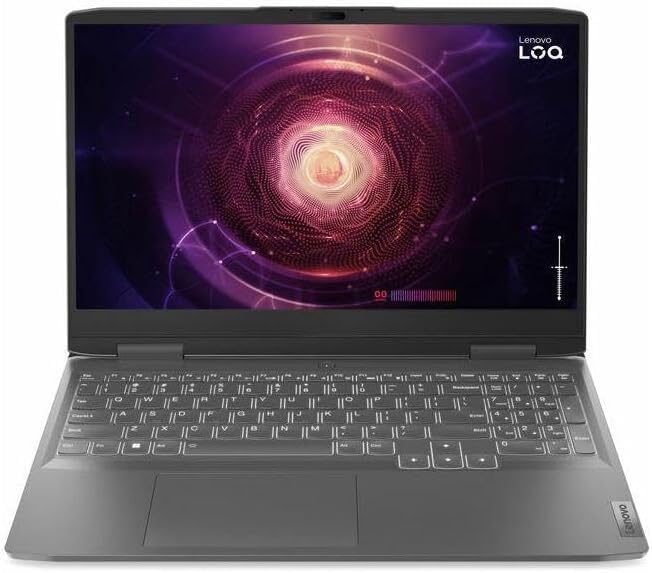 لينوفو لوك 15APH8 (Lenovo LOQ 15APH8 - 82XT00BSED) لابتوب ألعاب قوي ومتعدد الاستخدامات، مصمم لتقديم أداء ممتاز للاعبين والمبدعين على حد سواء. يعمل بمعالج AMD Ryzen™ 7 7840HS بثماني نوى مع بطاقة الرسوميات NVIDIA GeForce RTX™ 3050