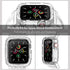 ACOCOBUY Compatible with Apple Watch Band 45mm 44mm 42mm, Replacement Bands for Smartwatch Apple Watch Band for iWatch Series SE/8/7/6/5/4/3/2/1- Clear