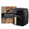 Silver Crest 8 Liter Air Fryer Performance Range 2400 Watt Rapid Air Convection Heating-Have Scratches