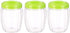 Lamsa Plast Spice jar Set ,3 pieces Made from durable, high-quality plastic - Safqqa