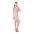 Andora Long Sleeve Plaid Dress For Women,Ideal for casual outings, work, or social events.