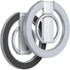 Next Store Premium Metal Ring Holder 360° Rotation Magnetic Phone Mount Silver