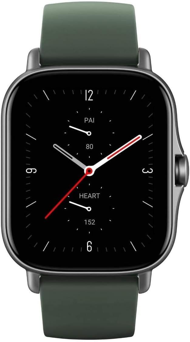 ساعة أميزفيت GTS 2E الذكية هي رفيق مثالي للصحة واللياقة البدنية، توفر متابعة دقيقة لصحتك مع إبقائك على اتصال دائم. تتميز بمراقبة معدل ضربات القلب على مدار 24 ساعة، تتبع النوم