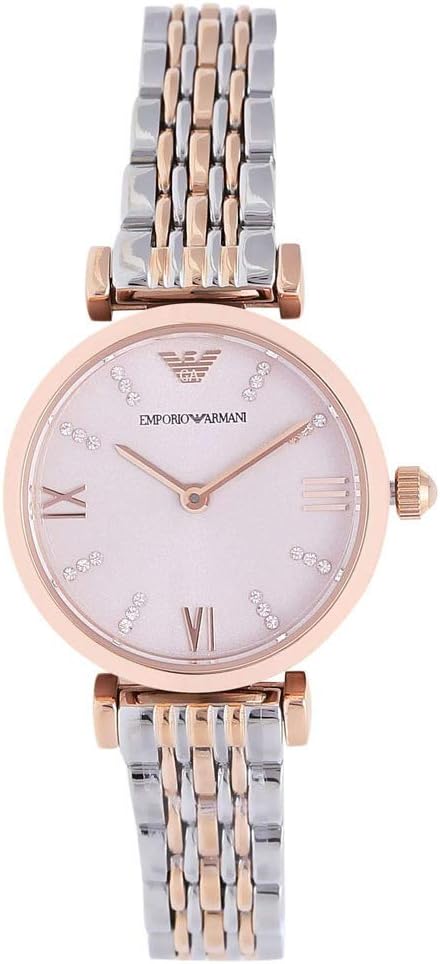 Emporio Armani Women's Two-Hand Two-Tone Stainless Steel Watch (Model: AR11223), Two-Tone, AR11223