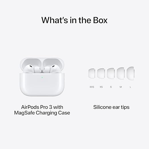 Apple Wireless Earbuds Active Noise Cancelling USB-C Charging Case White-Open Box