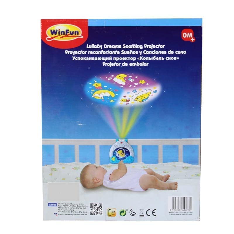 Winfun Lullaby Dreams Soothing Projector, Multicoloured