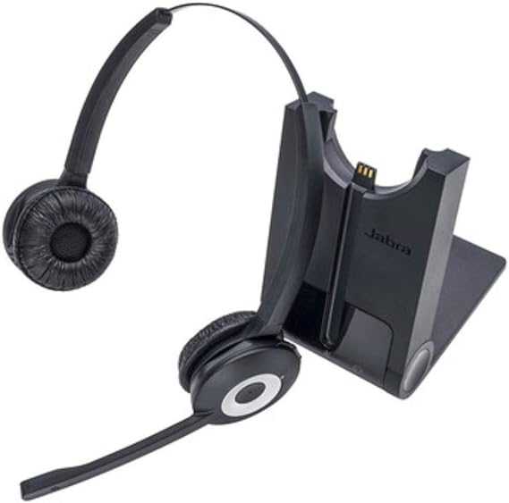 Jabra Pro DECT Wireless Headset | HD Voice & Noise Cancelling