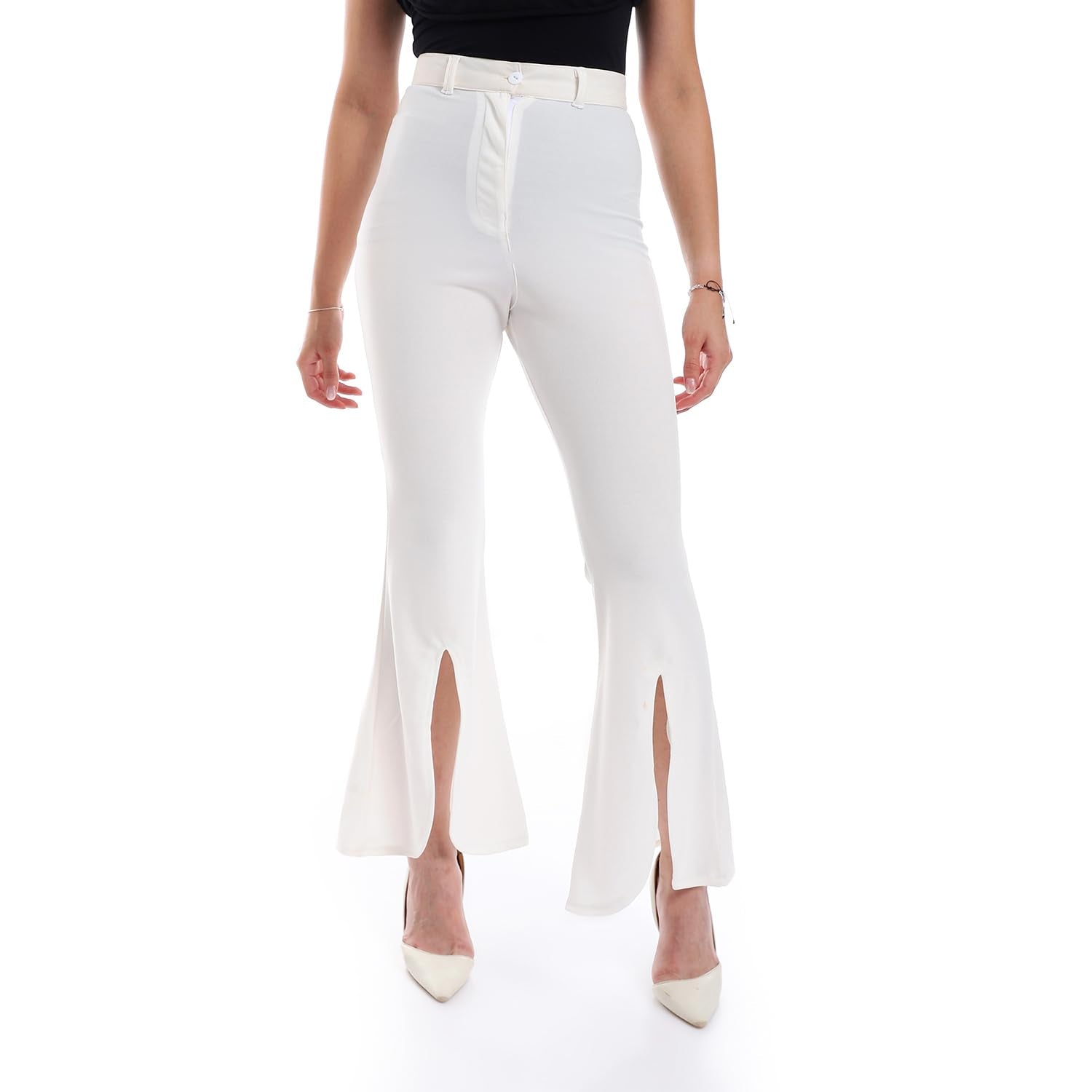 Andora Womens High Waist Open Flare 36W24W30322 Pants - Safqqa Egypt
