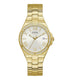 GUESS Watch for Women, Quartz Movement, Analog Display, Gold Stainless Steel Strap-GW0286L2