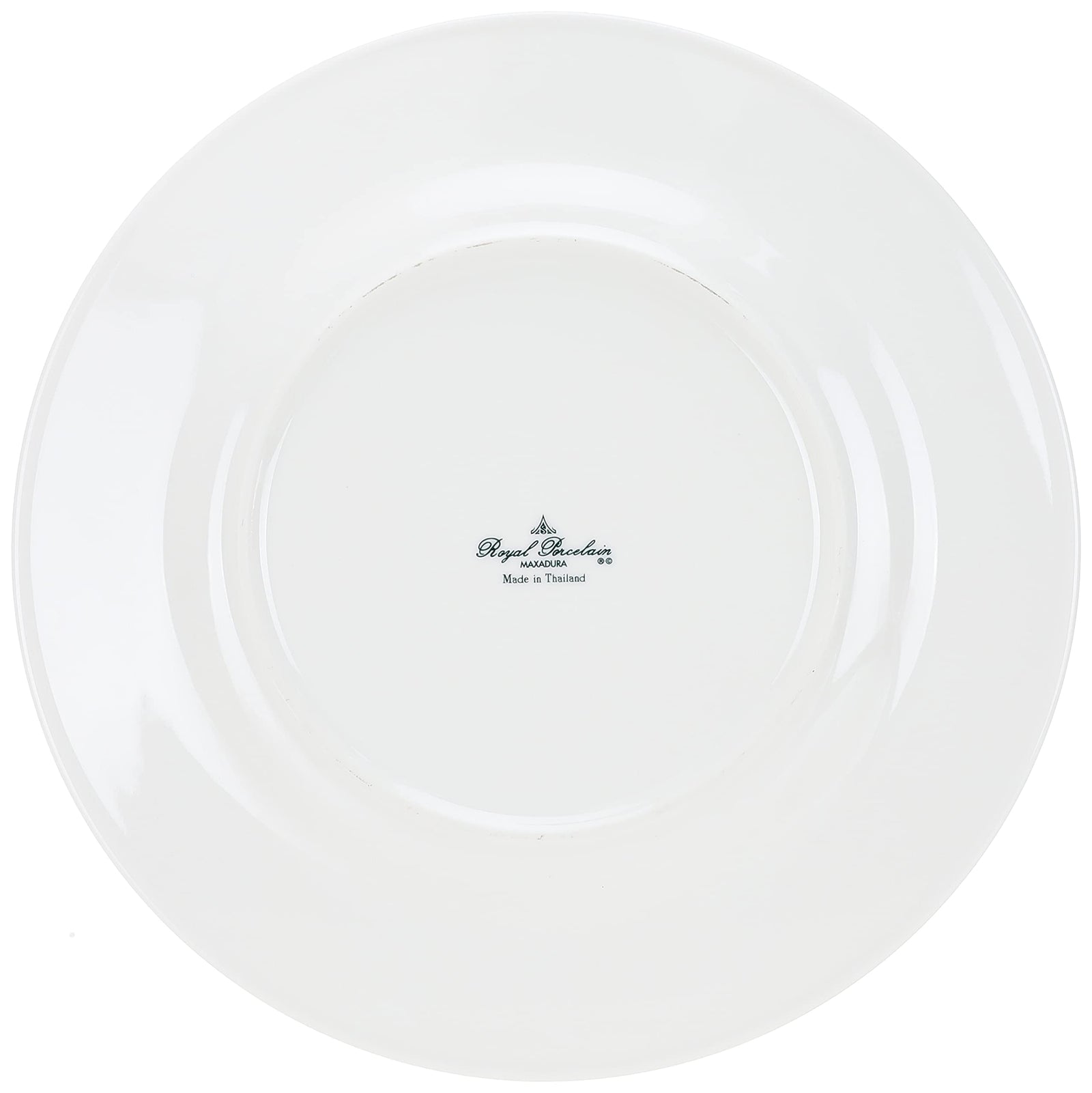 طبق مسطح دائري من رويال بورسلين مقاس 28 سم يتميز بتصميم كلاسيكي أنيق يضفي لمسة فاخرة على مائدتك. مصنوع من البورسلين عالي الجودة-بدون بوكس