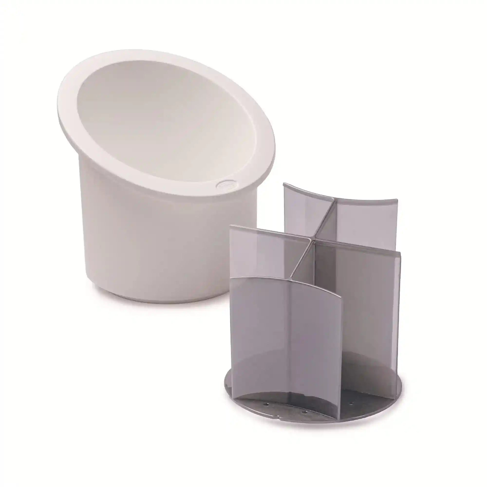 Snips Cutlery strainer with dividers, white 000633 – Safqqa Egypt