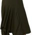 Splash Asymmetric-Hem Solid Midi Skirt for Women - Safqqa Egypt