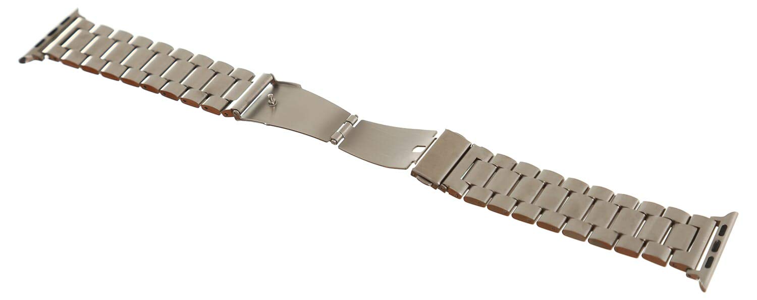 Great Case Metal Watch Band For iWatch 1,2,3,4 - Silver