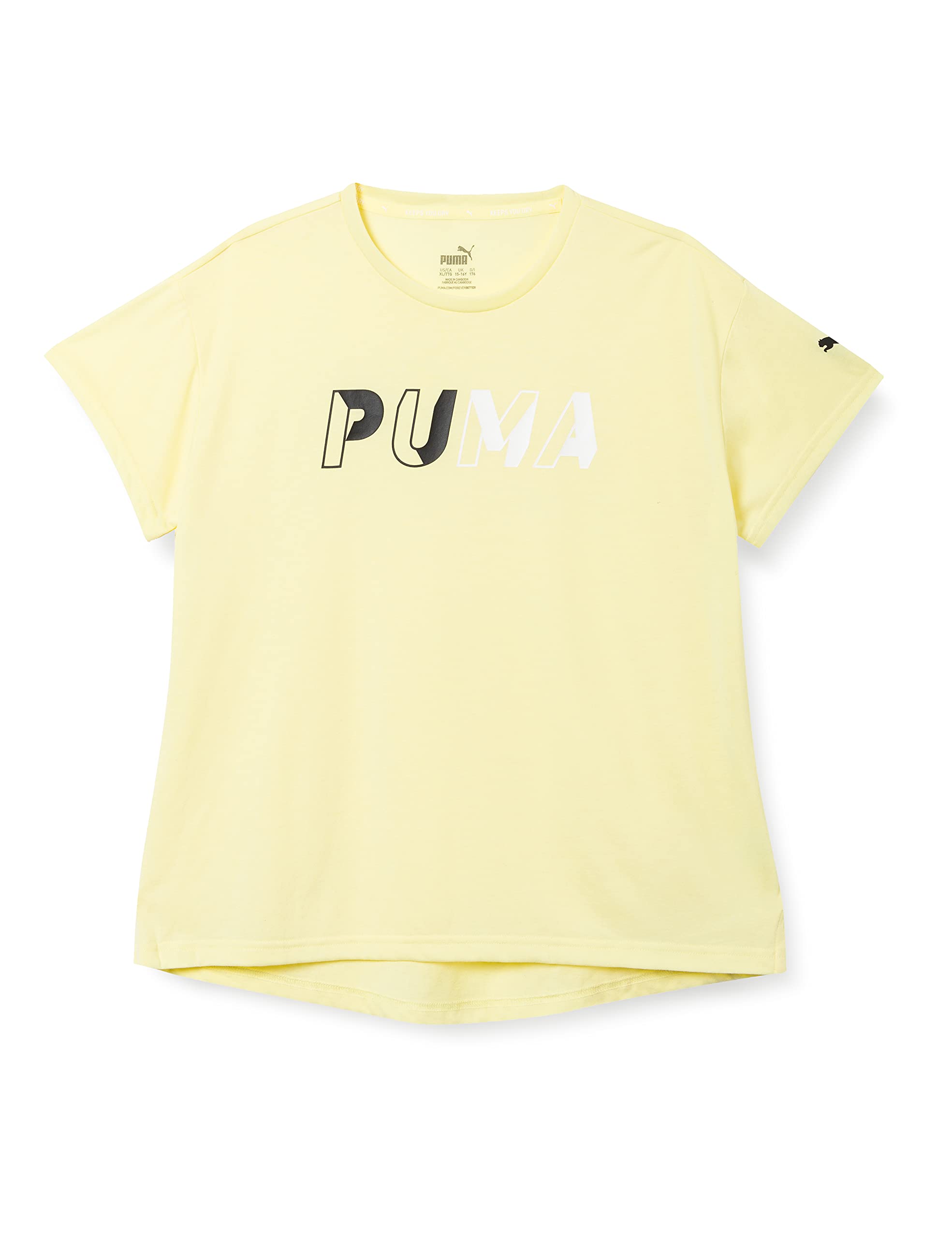 PUMA Girl’s Modern Sports Logo Tee