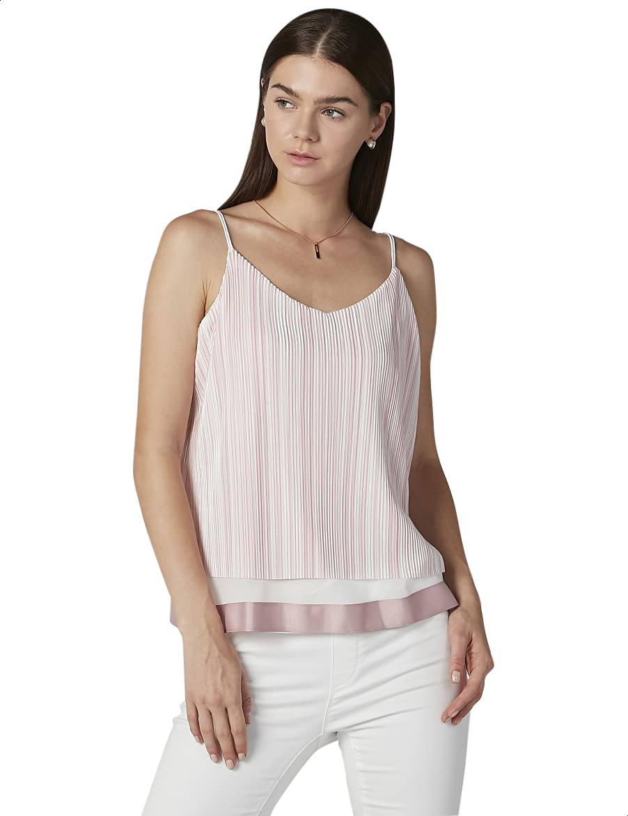 2Xtremz Striped Spaghetti Strap Blouses for Women