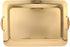 Almarjan Stainless Steel Serving Tray Gold -54.8L x 7.6W x 36.4H centimeters