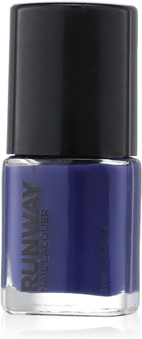 Runway Nail Polish, Blue - 14 ML - Safqqa Egypt