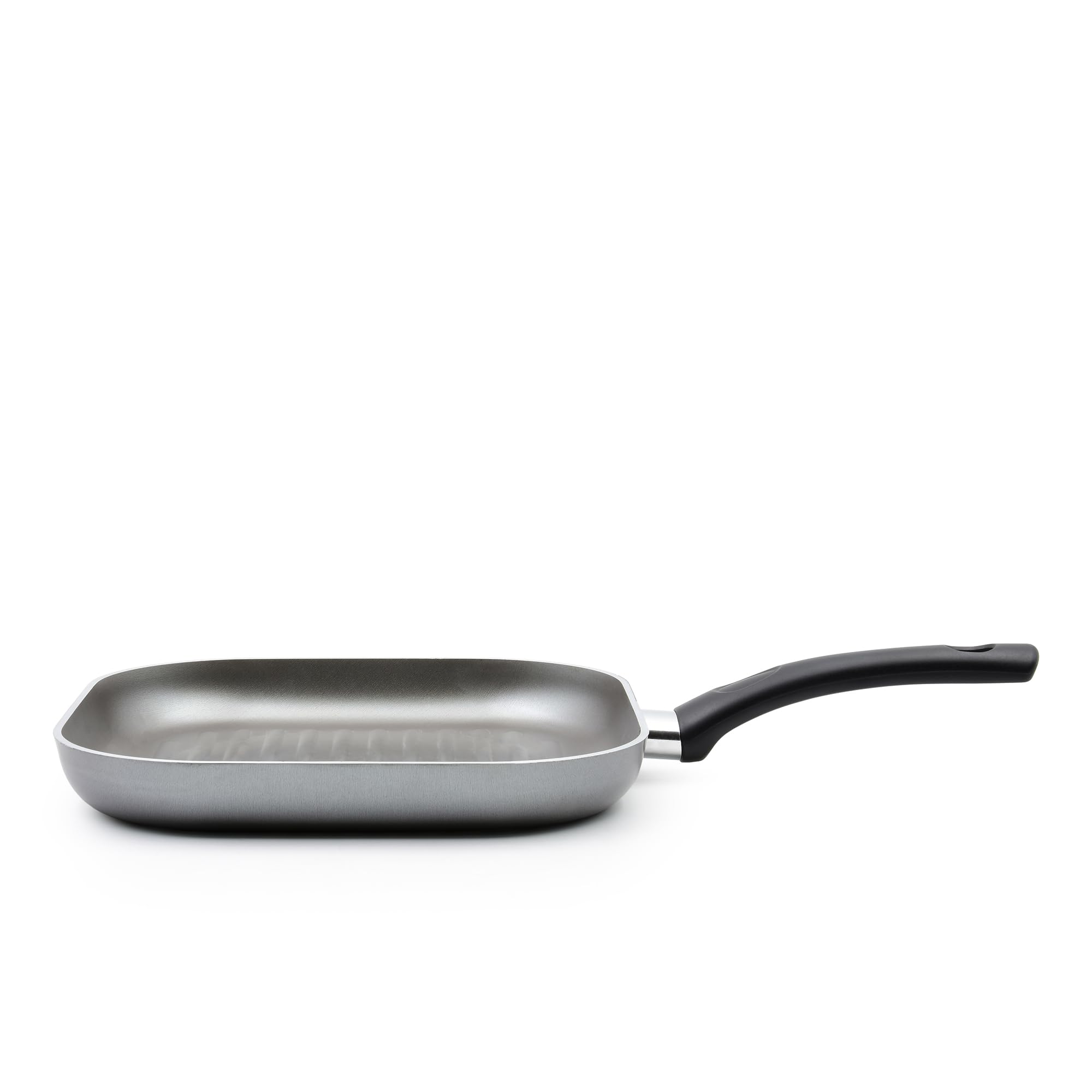 Celar Aluminum Soft Touch Fitting Square Grill Pan, 26 cm Size, Grey, Made In Portugal – Safqqa Egypt