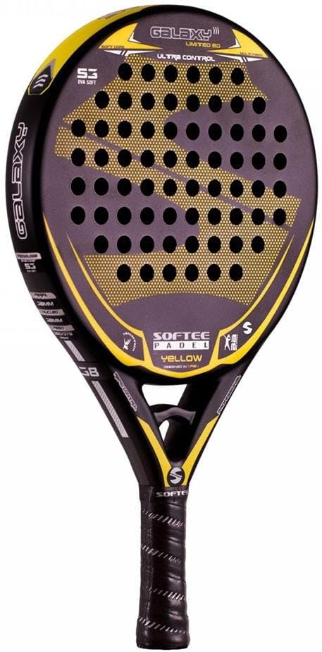 Softee Padel Racket Black Yellow Have Scratches – Safqqa Egypt