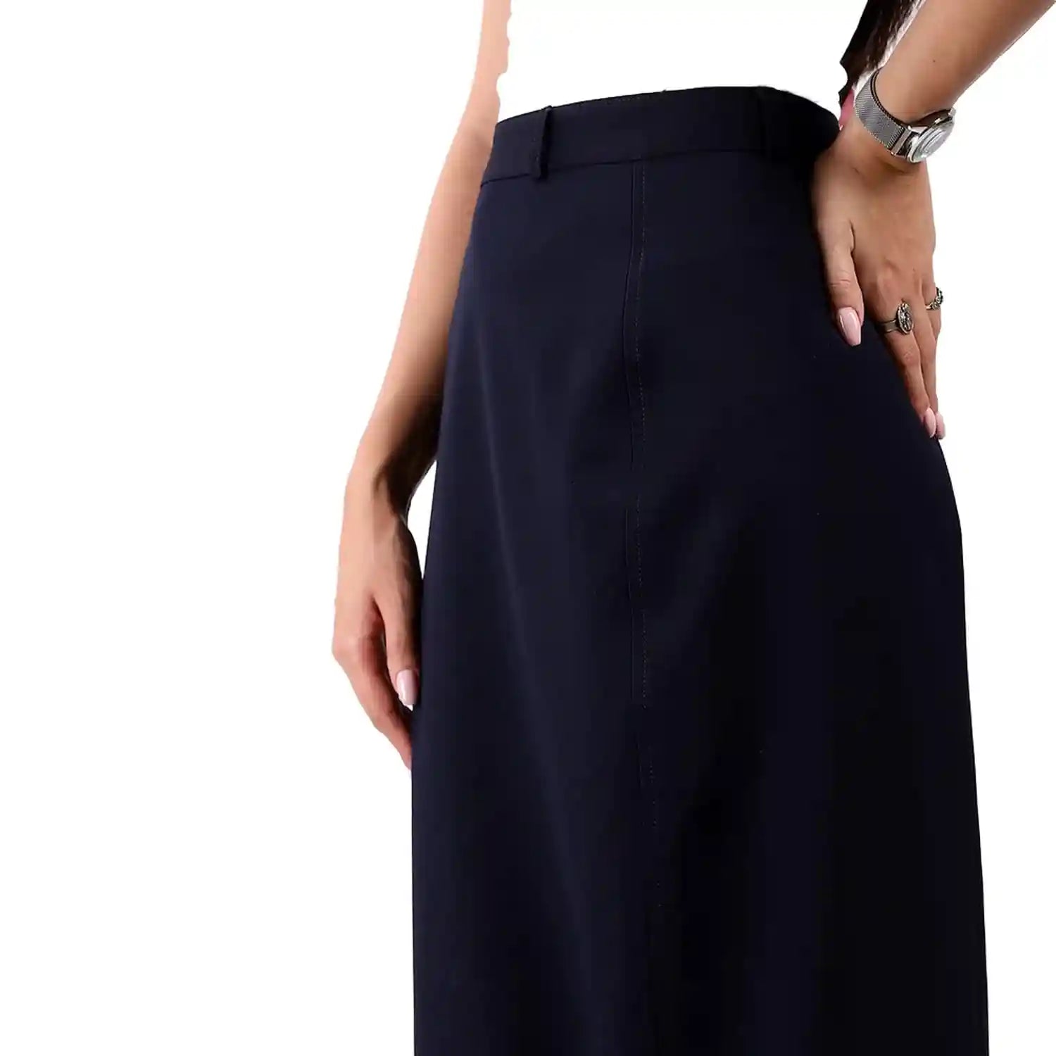 ESLA Basic Tr Skirt For Womens Dark Blue - Safqqa Egypt