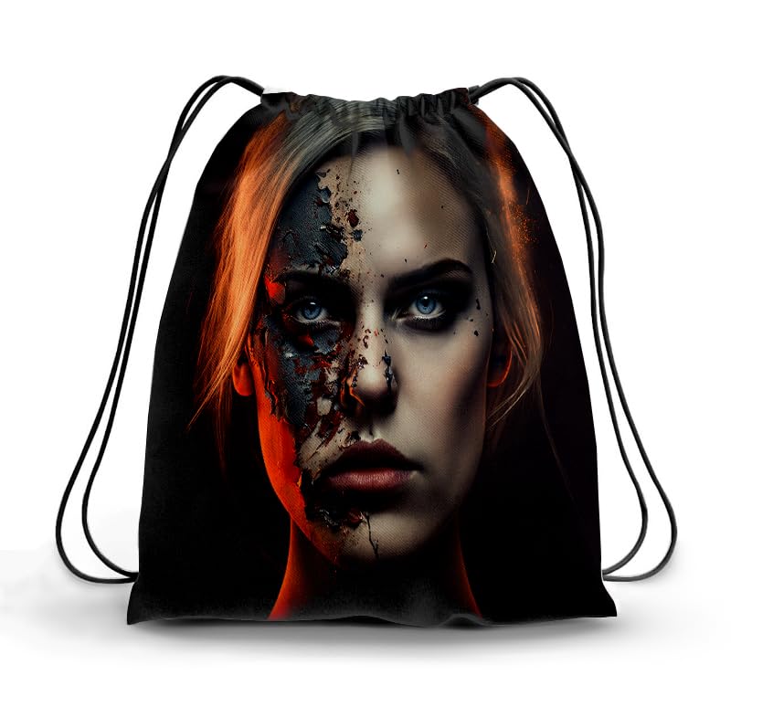 TAT DRAWSTRING BAG - 647, MultiColor, Large