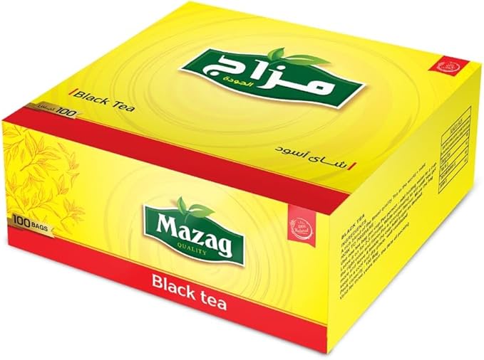 Mazag Smooth Mood Black Tea – 100g Rich & Relaxing Blend – Safqqa Egypt