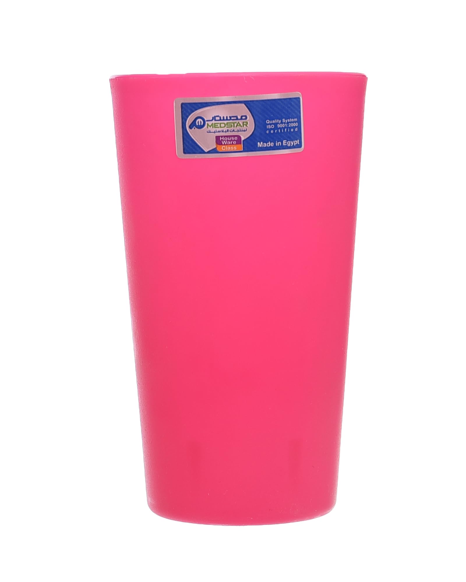 MedStar Plastic Cup ,450 ml , Pink