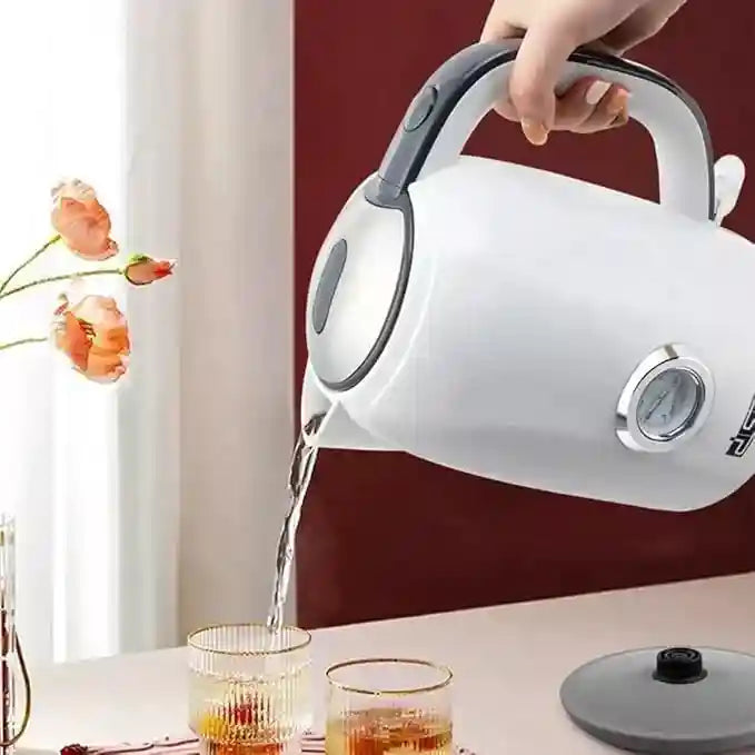DSP Electric Kettle KK1144 – 2200W, 1.7L Water Boiler with Auto Shut-Off, Boil-Dry Protection & 360° Rotary Base - Safqqa Egypt