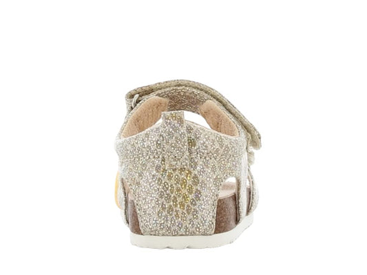 Sprox baby-girls Velcro Strap Open Toe Sandal for Girls Flat Sandal