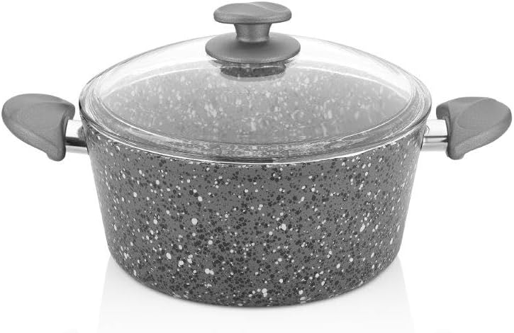 Papilla Cooking Pot With lid, Non-Stick Coating