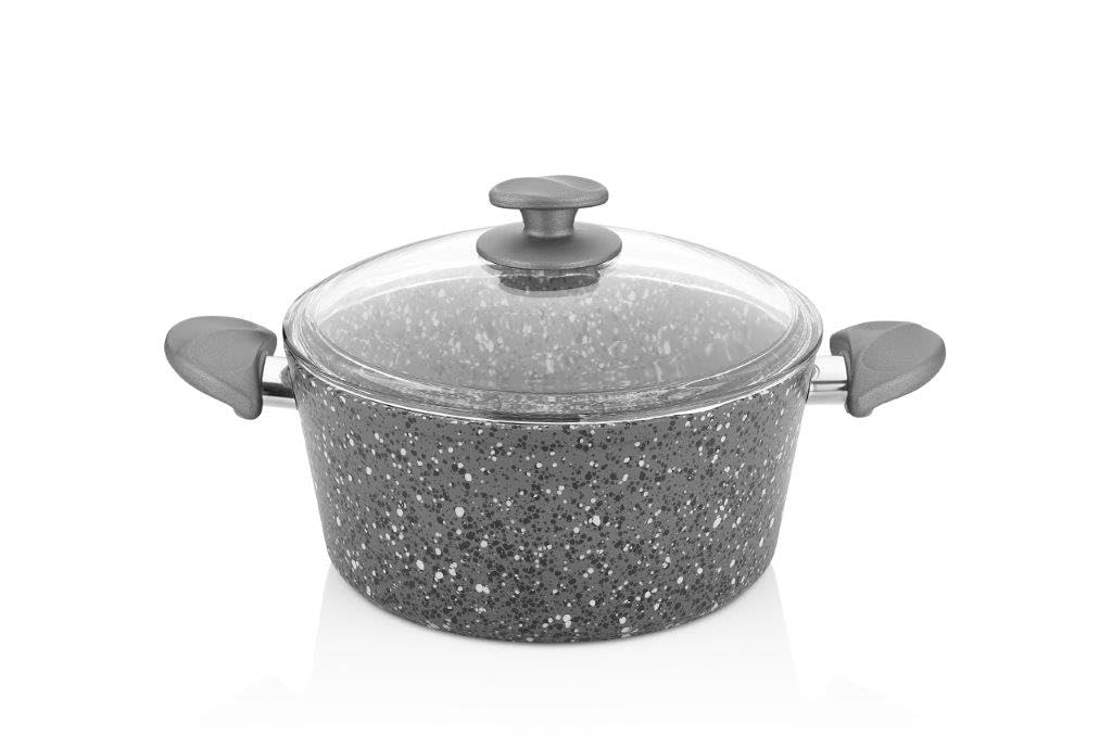 Papilla Cooking Pot With lid, Non-Stick Coating