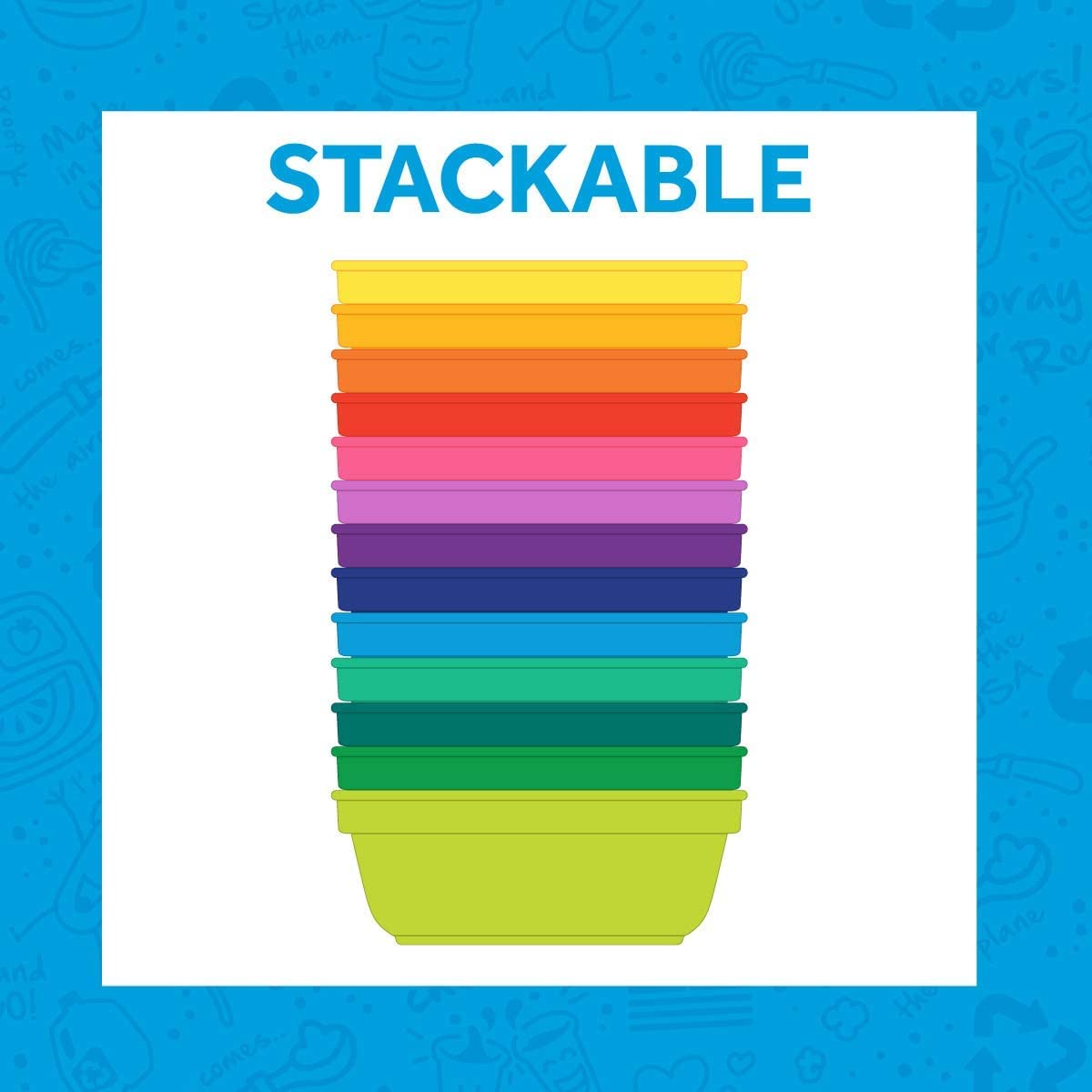 مجموعة أوعية للأطفال مكونة من ٣ قطع، توفر وسيلة آمنة وعملية لتقديم الوجبات للرضع والأطفال الصغار. مصنوعة من مواد متينة وخفيفة الوزن وغير ضارة بالصحة