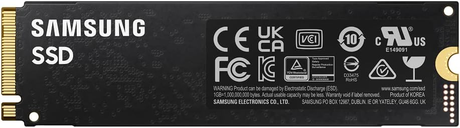 Samsung 970 EVSamsung 970 EVO Plus 2TB NVMe M.2 Internal SSD – V-NAND TechnologyO Plus SSD 2TB - M.2 NVMe Interface Internal Solid State Drive with V-NAND Technology (MZ-V7S2T0B/AM)