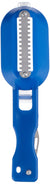 MT Stainless steel fish peeler with plastic handle - blue