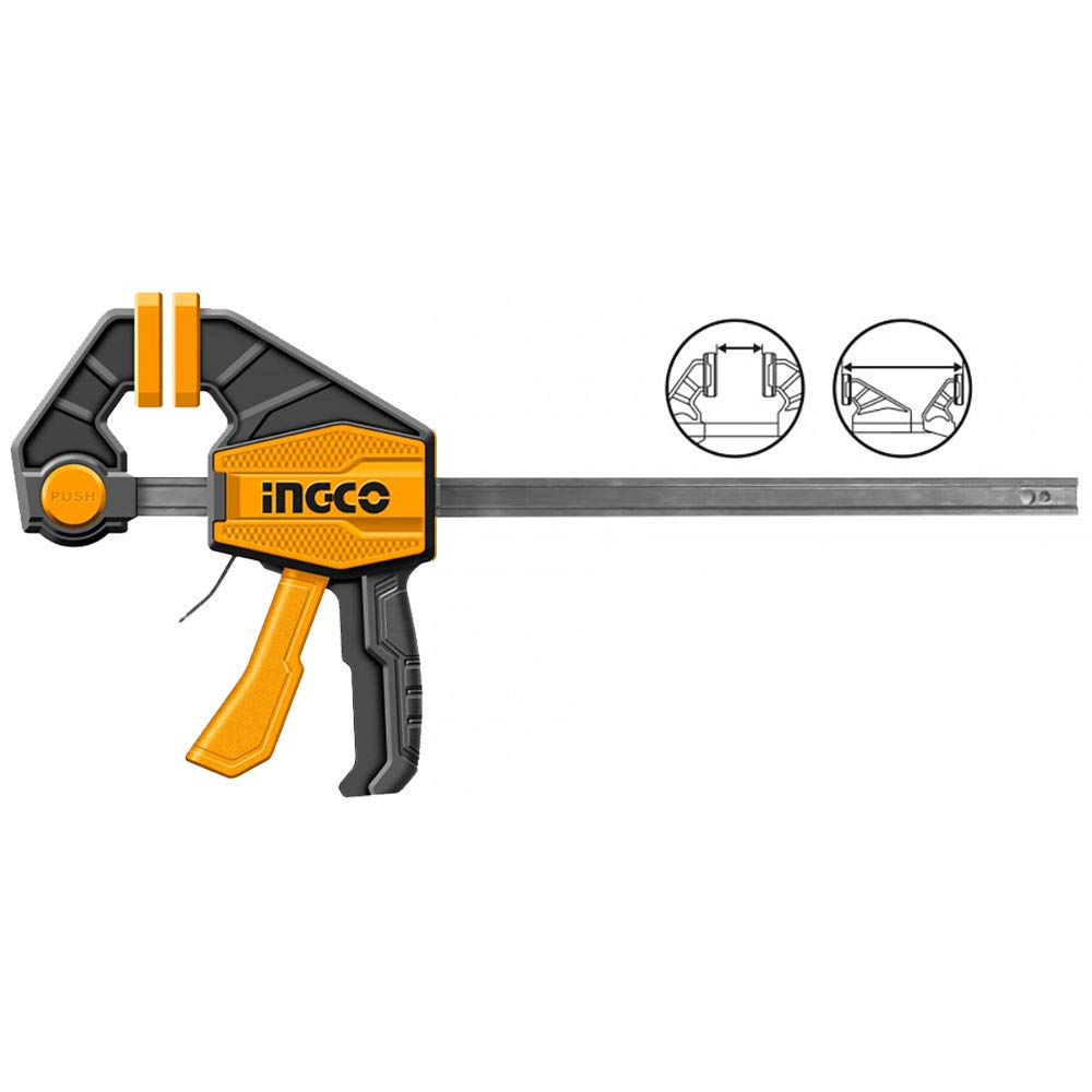 INGCO HQBC01603 QUICK BAR CLAMPS SIZE 18 INCH