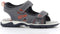 SPROX boys Letter Print Velcro Strap Open Toe Sandal for Boys Flat Sandal