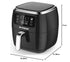 Fresh Air Fryer without Oil, 5.5 Litres, 1800 Watt - Black (Minor Scratch)